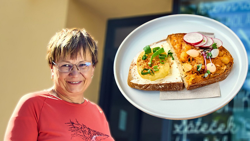 Tvarůžkový tatarák podle receptu z Tvarůžkové cukrárny v Lošticích: Voní paprikou a na chlebu chutná skvěle
