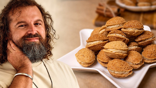 Vánoce s Josefem Maršálkem: Plněné ořechy s jablečným karamelem voní máslem a skořicí a chutnají fantasticky