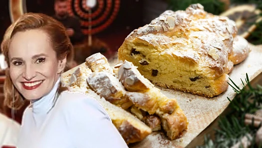 RECEPT: Vánočka podle Moniky Absolonové voní rumem a vanilkou a je tak dobrá, že ji miloval i Karel Gott