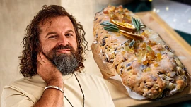 Rychlá tvarohová štóla podle Josefa Maršálka: Měkká je i bez odležení, voní po citronu a snadno se dělá