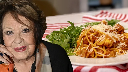 Špagety báby Klouzandy podle Jiřiny Bohdalové: Rychlé a nenáročné jídlo, do kterého využijete i zbylé kousky z lednice