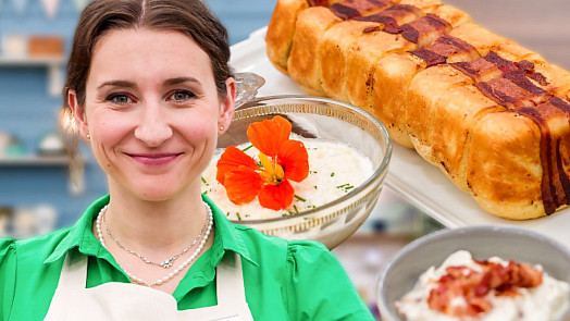 Slané buchty Honzovky podle Denisy z Peče celá země: Obalené ve slanině a se sýrovo-slaninovou náplní jsou dokonalé