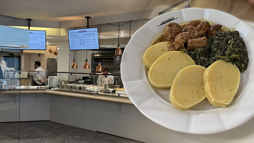 Výpečky se špenátem za 135 Kč, kynutý knedlík jako od babičky: Jídelna U Rozvařilů láká na nízké ceny a poctivou kuchyni