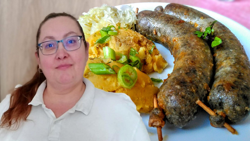 Jitrnice na talíři