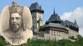 Hostiny na Karlštejně za Karla IV.: Podával se pečený páv zdobený zlatou přilbou, studený sumec v kyselé omáčce i zvěřinový guláš