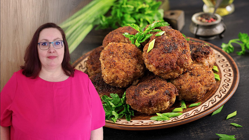 Karbanátky z mletého masa s perlivou vodou