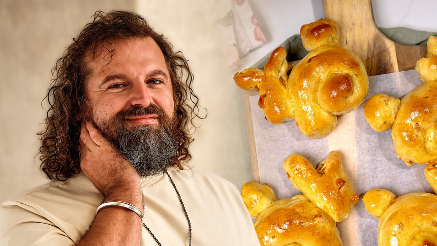 Kynutí zajíčci od Josefa Maršálka voní meruňkami a hřebíčkem: Toto úžasné velikonoční pečivo oživí sváteční stůl