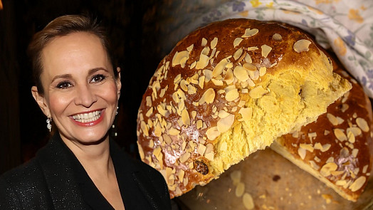 Velikonoční mazanec podle Moniky Absolonové se vždy povede, trik spočívá v množství droždí