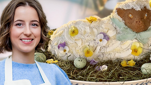 Kokosový beránek s krémem skoro jako živý: Upečte si ho podle Anežky z Peče celá země