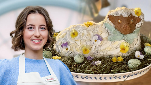 Kokosový beránek s krémem skoro jako živý: Upečte si ho podle Anežky z Peče celá země