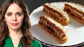Éclair tiramisu podle Heleny Fléglové: Spojení francouzské klasiky a italské chuti vás nadchne