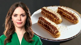 Éclair tiramisu podle Heleny Fléglové: Spojení francouzské klasiky a italské chuti vás nadchne