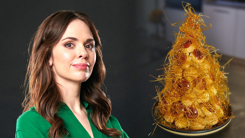 Hora z mini větrníků: Tenhle efektní dort zvládnete podle receptu cukrářky Heleny Fléglové i doma