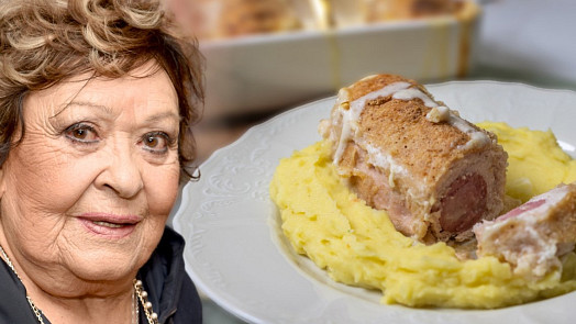 Kuřecí řízky zapečené se šlehačkou: Jednoduchý recept z kuchařky Jiřiny Bohdalové, ke kterému se budete stále vracet