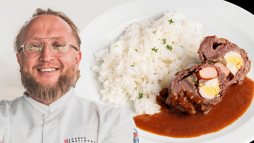 Manažer české kuchařské reprezentace Tomáš Popp považuje jídlo ve vlacích Českých drah za špičkové.
