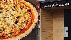 Pizza z automatu dobývá Česko. Italskou klasiku dokáže stroj připravit skoro stejně dobře jako některé restaurace
