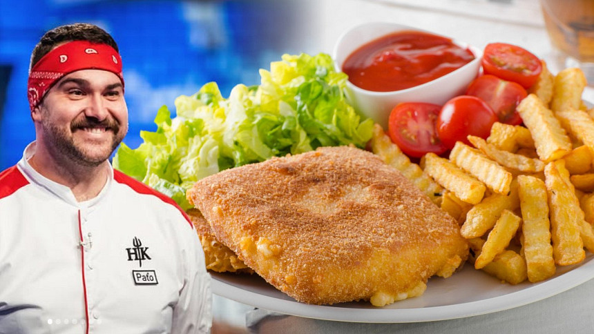 Paťo z Hell's Kitchen Česko prozrazuje recept na svůj dokonalý smažák s domácími hranolkami a tatarkou.