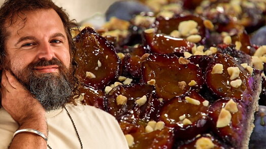 Švestky a mák patří k sobě. Josef Maršálek z nich peče fantastický koláč z máslového křehkého těsta