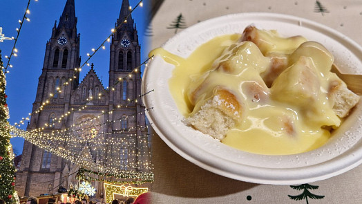 Otestovali jsme buchtičky s krémem na vánočních trzích v Praze. Porce za 139 Kč a těsto jako od babičky