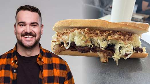 Ochutnejte Asii, Paťovu fantazii: Recept na tuhle bůčkovou bagetu v asijském stylu chválil i Jan Punčochář