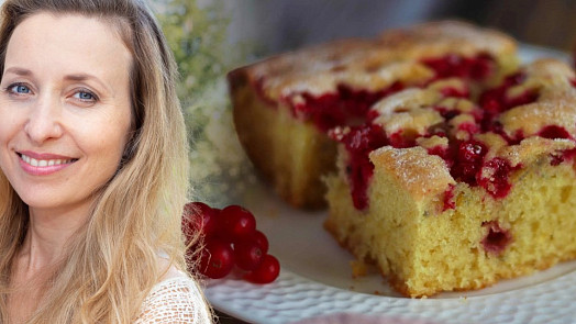 Tereza Bebarová nabídla recept na rybízovou bublaninu s podmáslím a svěřila se, že práce s cukrářem Maršálkem je pro ni za odměnu