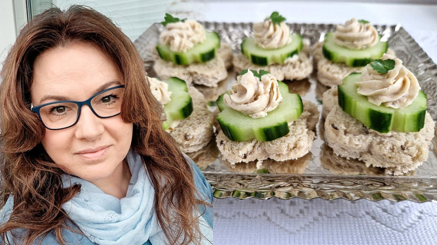 Holka u plotny radí: Jak na jednohubky s rybí pomazánkou ze 2 surovin? Na stole jsou do 15 minut a zmizí ještě dřív