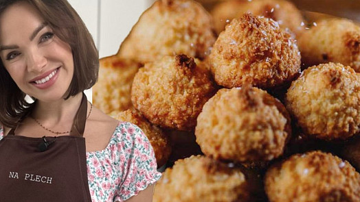 Pečeme s Kamilou: Kokosky ze 3 surovin jsou rychle hotové a skoro bez práce, sváteční stůl krásně provoní
