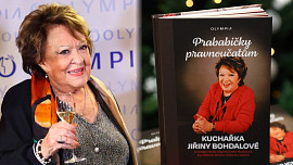 Jiřina Bohdalová pokřtila kuchařku a prozradila recept: Kuře pečené ve šlehačce miluje celá rodina