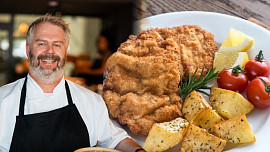 Šéfkuchař radí, jak na dokonalý řízek: Klíčem k úspěchu je snadný fígl s trojobalem a správné smažení