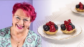 Linecké ovocné košíčky podle cukrářky Mirky van Gils Slavíkové: Díky těmto radám se krém nesrazí a korpus bude krásně křehký