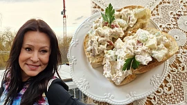 Vyzkoušela jsem pomazánku podle receptu od Heidy Janků. Je jen ze čtyř surovin, snadno se dělá a skvěle chutná