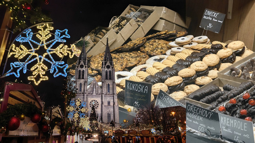 Vánoční trhy na Míráku jsou ještě větší než loni a plné lahodných dobrot.