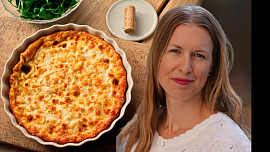 První republika s Kristinou: Luxusní sýrový koláč jen z 5 surovin je hotový raz dva, nestojí jmění a chutná všem