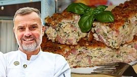 Velikonoční nádivka podle šéfkuchaře Hynka: Je báječně vláčná, voní bylinkami a skvělou chuť jí dává medvědí česnek