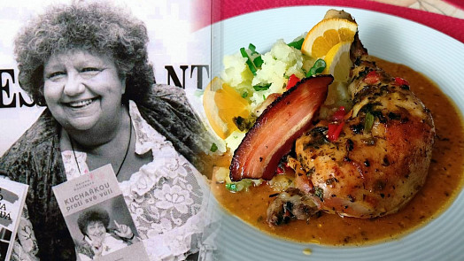 Jídelní rozmary slavných: Helena Růžičková milovala česnek a pekla vynikající kuře v majonéze pod peřinkou ze slaniny