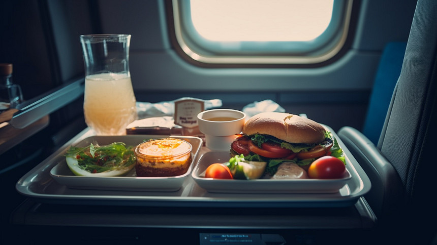 Jídlo v letadle nás může potěšit, ale také nemile překvapit.
