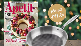 Vánoční předplatné výjimečných časopisů za skvělou cenu: Apetit potěší každého kuchaře, i toho, co teprve začíná