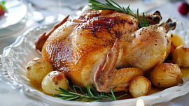 Jak perfektně ohřát pečené kuře, aby maso zůstalo šťavnaté a kůže křupavá: Pomůže alobal i papírová utěrka