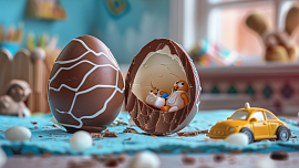 Domácí Kinder vajíčka vytvoříte během chvíle a za pár korun: Koledníci od vás nebudou chtít na Velikonoce odejít