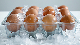 Jak mrazit vejce? Celá vejce rozklepnutá ve formičce, u žloutků přemýšlejte, do čeho je použijete, a uvařená raději snězte