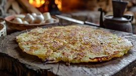 Křupavý bramborák pro líné kuchaře patří do trouby: Odpadá loupání a strouhání brambor, oleje úplně stačí lžička