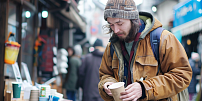 Bezdomovec díky pomoci lidí otevře vlastní kavárnu. Přitom hrozilo, že bude kvůli zákonům úplně bez peněz