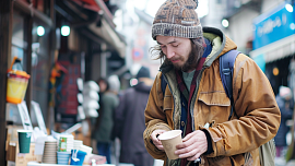 Bezdomovec díky pomoci lidí otevře vlastní kavárnu. Přitom hrozilo, že bude kvůli zákonům úplně bez peněz