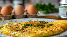 Vaječná omeleta a tuňáková pomazánka v jednom: Zvláštní kombinace vytvoří skvělou a rychlou snídani s jedinečnou chutí