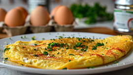 Vaječná omeleta a tuňáková pomazánka v jednom: Zvláštní kombinace vytvoří skvělou a rychlou snídani s jedinečnou chutí