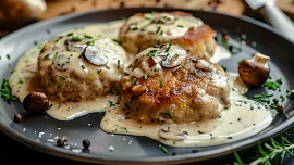 Houbová omáčka s mletým řízkem je hotová během chvíle: Netradiční spojení překvapí úžasnou vůní i perfektní chutí