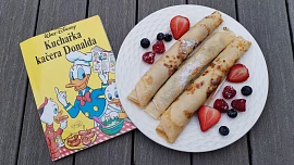 Vyzkoušeli jsme: Palačinky snů podle legendární Kuchařky kačera Donalda jsou krásně vláčné a nadýchané