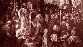 První český král Vratislav I. si pochutnával na sekaném telecím mase zabaleném do bránice i na plněném labutím krku