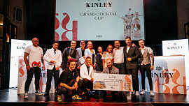 Vítězem barmanské soutěže Kinley Grand Cocktail Cup se stal Jaroslav Jeřábek