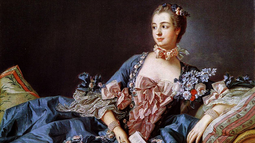 Madame de Pompadour: Krále Ludvíka XV.  rozmazlovala jídlem, on podle jejích prsou nechal navrhnout sklenky na šampaňské